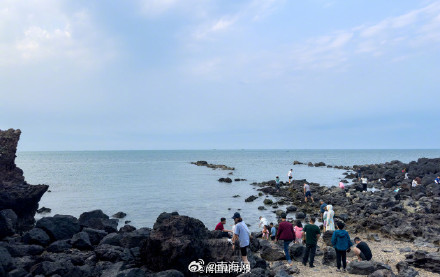 春节到儋州龙门激浪去赶海