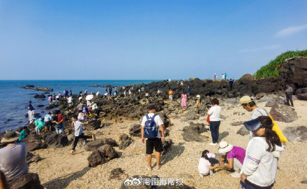 春节到儋州龙门激浪去赶海