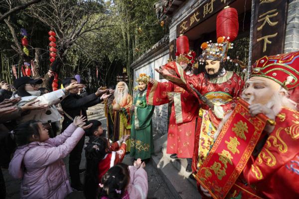 锦绣中国年|大年初五“迎财神” 锦绣中国年|大年初五“迎财神”