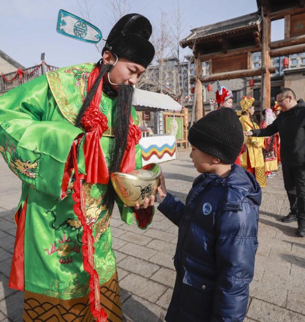 锦绣中国年|大年初五“迎财神” 锦绣中国年|大年初五“迎财神”