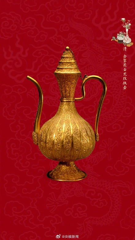 “龙”光焕发！故宫金器和中国红适配度好高