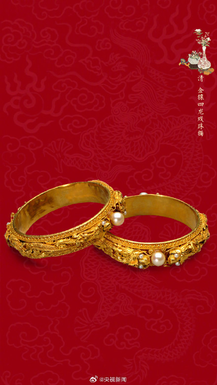“龙”光焕发！故宫金器和中国红适配度好高