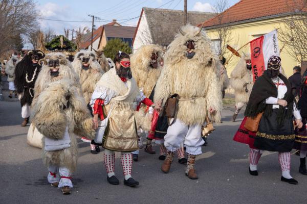 匈牙利莫哈奇狂欢节