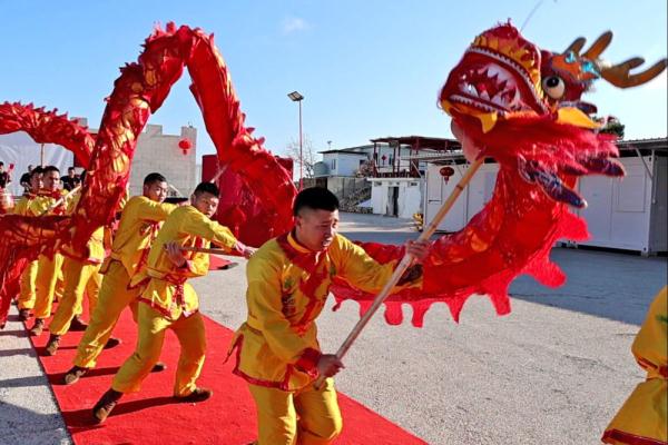 维和官兵的国外中国年