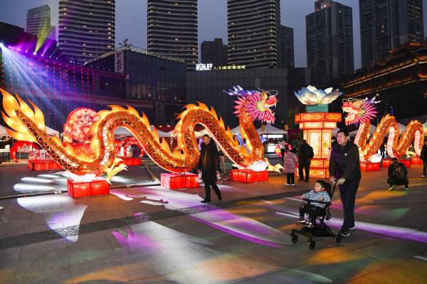 重庆:新春灯会年味浓 重庆:新春灯会年味浓