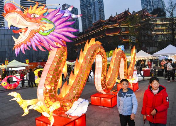 重庆:新春灯会年味浓 重庆:新春灯会年味浓