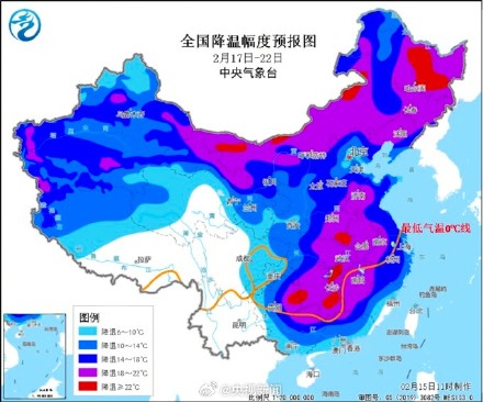 寒潮即将发货！湖北湖南又有冻雨