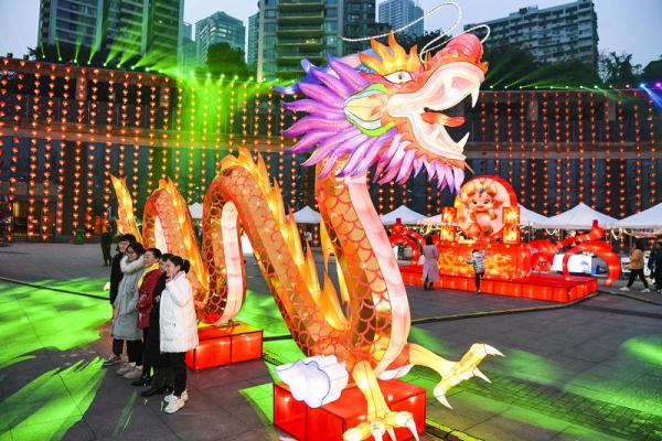 重庆:新春灯会年味浓 重庆:新春灯会年味浓
