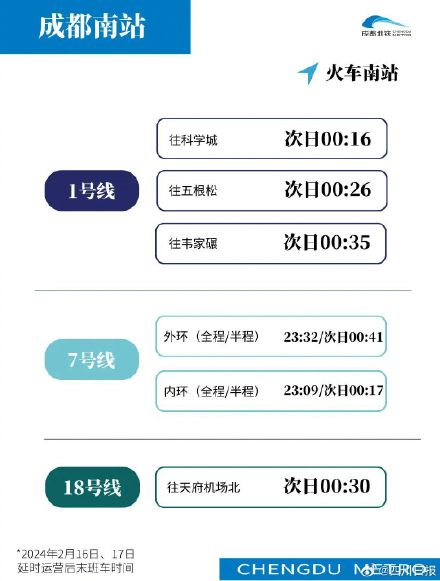 成都地铁初七初八延时运营 成都地铁初七初八延时运营