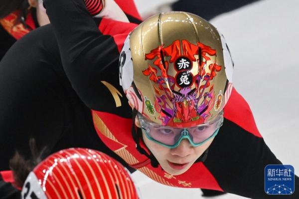 全冬会丨短道速滑公开组女子1500米:臧一泽获得冠军 全冬会丨短道速滑公开组女子1500米:臧一泽获得冠军