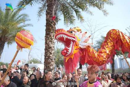 土特产穿上节日新装！广州南沙举行新春灯雕艺术展