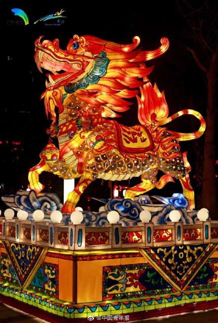 土特产穿上节日新装！广州南沙举行新春灯雕艺术展