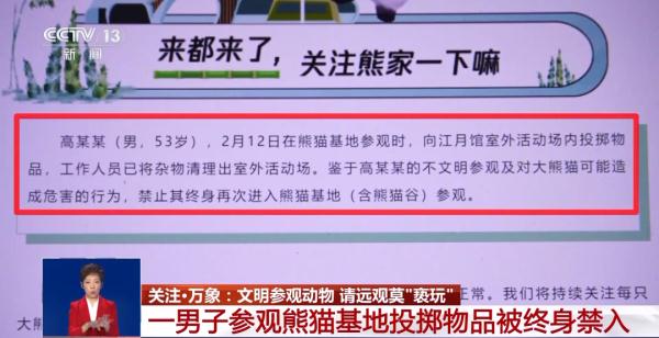 又有游客被终身禁入!随意投喂可能承担刑事责任 又有游客被终身禁入!随意投喂可能承担刑事责任