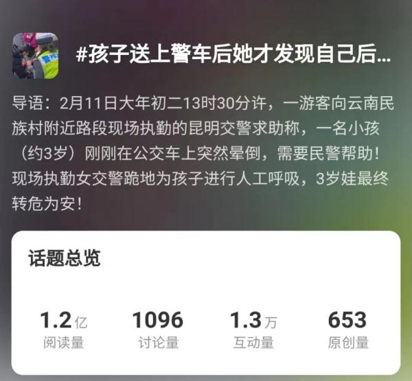 1亿多次围观!昆明女交警跪地救人 1亿多次围观!昆明女交警跪地救人