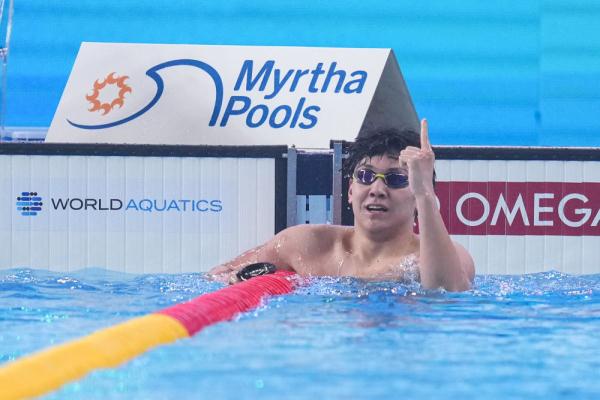 游泳世锦赛丨董志豪夺得男子200米蛙泳冠军