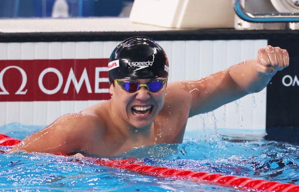 游泳世锦赛丨董志豪夺得男子200米蛙泳冠军