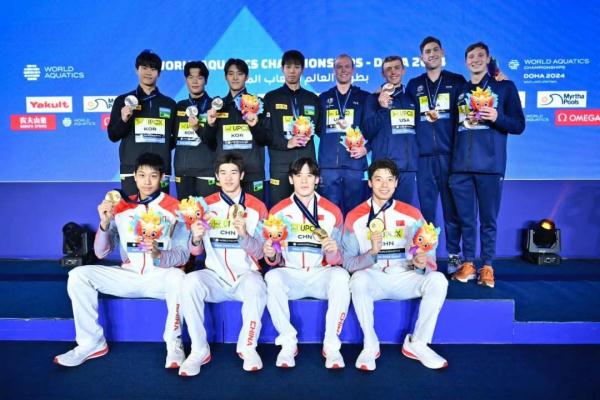 祝贺！中国队游泳世锦赛再夺两金