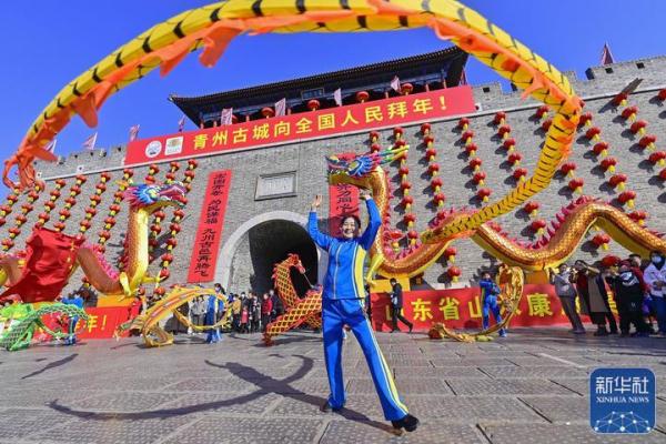 龙年古风FUN丨热闹！中国多地春节庙会年味浓