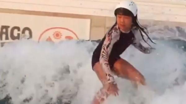 12岁单板“超新星”周苡竹，目标冬奥冠军