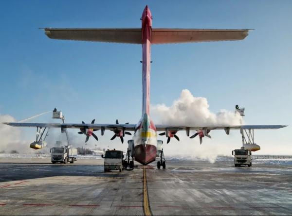 AG600M完成高寒试飞任务