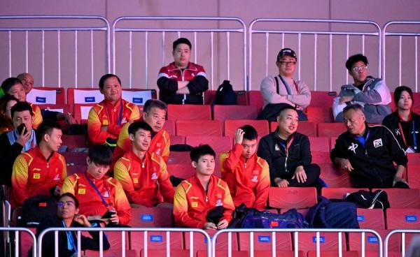 世界乒乓球团体锦标赛男子团体小组赛：中国胜匈牙利