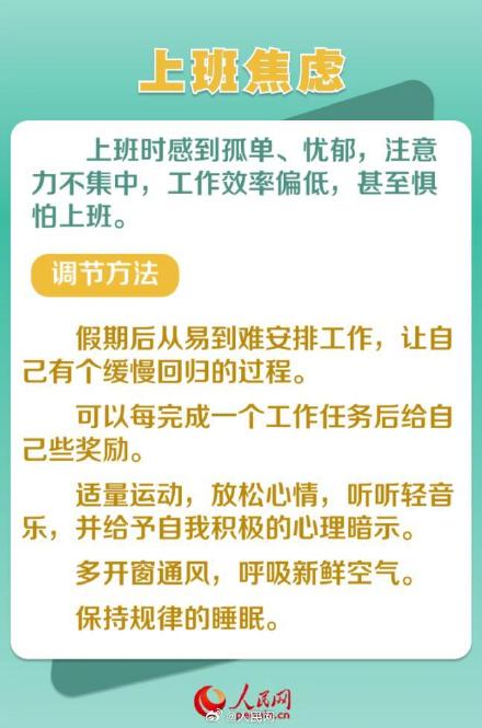 节后综合征的6种症状,你中招了吗? 节后综合征的6种症状,你中招了吗?