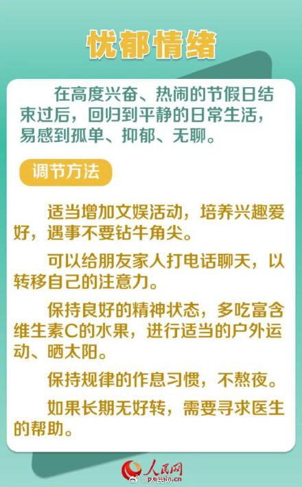 节后综合征的6种症状,你中招了吗? 节后综合征的6种症状,你中招了吗?