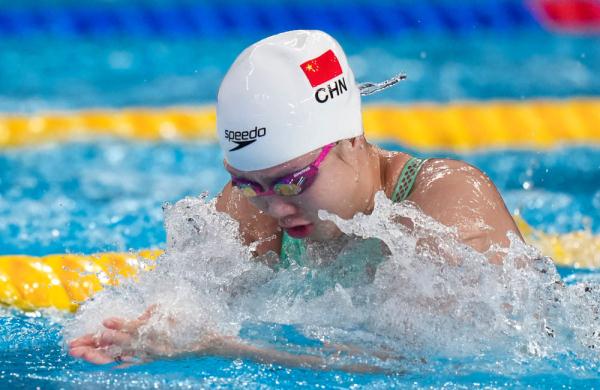 游泳世锦赛|唐钱婷再破亚洲纪录摘银 游泳世锦赛|唐钱婷再破亚洲纪录摘银