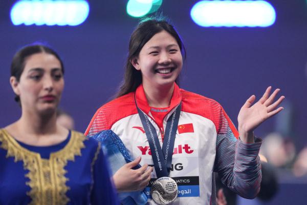 游泳世锦赛|唐钱婷再破亚洲纪录摘银 游泳世锦赛|唐钱婷再破亚洲纪录摘银