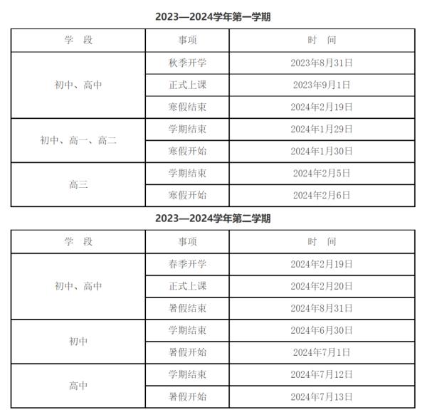 福建多地中小学开学时间明确! 福建多地中小学开学时间明确!
