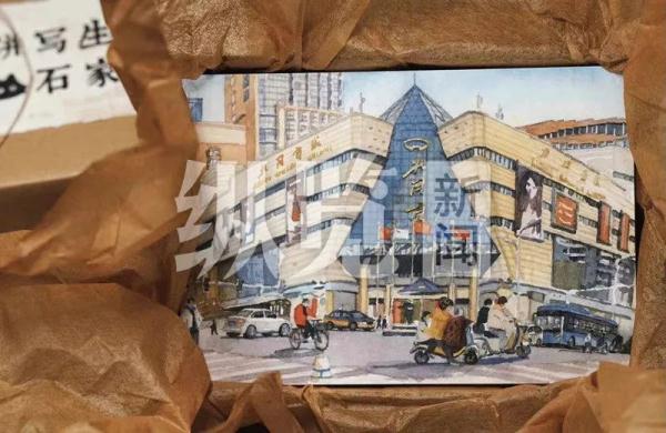 “打包一盒石家庄”！河北小伙用500幅画记录城市烟火气…