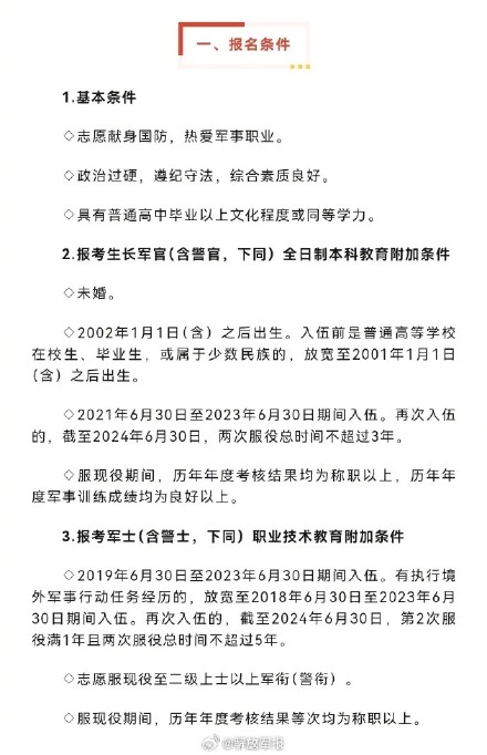 重要提醒!2024年士兵考学工作已经全面启动 重要提醒!2024年士兵考学工作已经全面启动