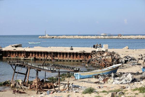 加沙城:残破的港口 加沙城:残破的港口