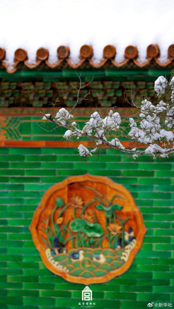 又一波！故宫红墙白雪惊艳了岁月