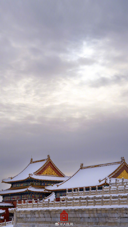 好美！龙年故宫雪景壁纸上新
