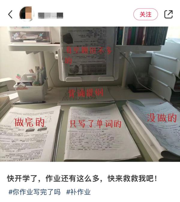 “寒假作业赶工”上热搜！你家娃的寒假作业写完了吗？
