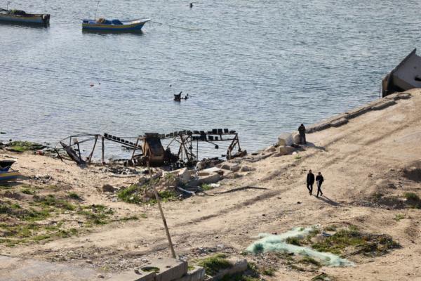 加沙城:残破的港口 加沙城:残破的港口