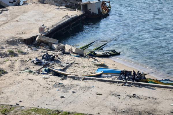 加沙城:残破的港口 加沙城:残破的港口