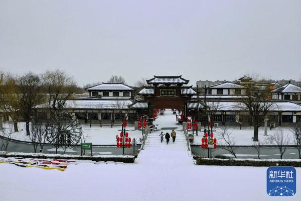 龙年春雪景色美 龙年春雪景色美