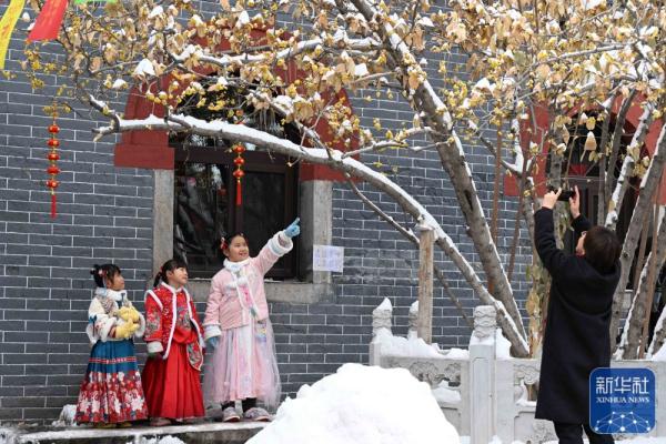 龙年春雪景色美 龙年春雪景色美