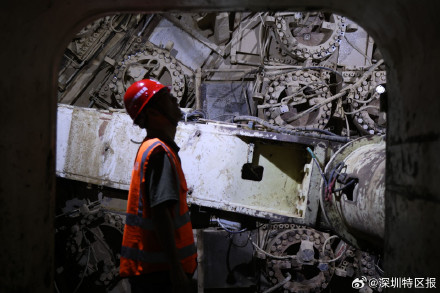 深圳春风隧道有望今年底建成通车 深圳春风隧道有望今年底建成通车
