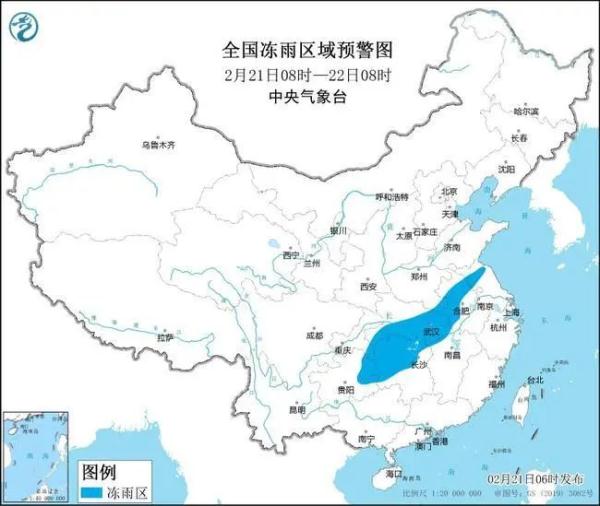 六预警齐发，这些地区雨雪最强