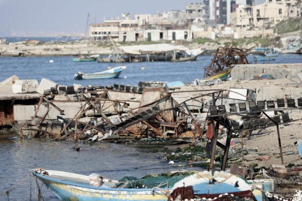 加沙城:残破的港口 加沙城:残破的港口