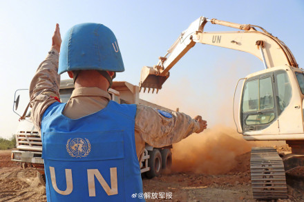 维和工兵分队高标准完成主补给线修复任务