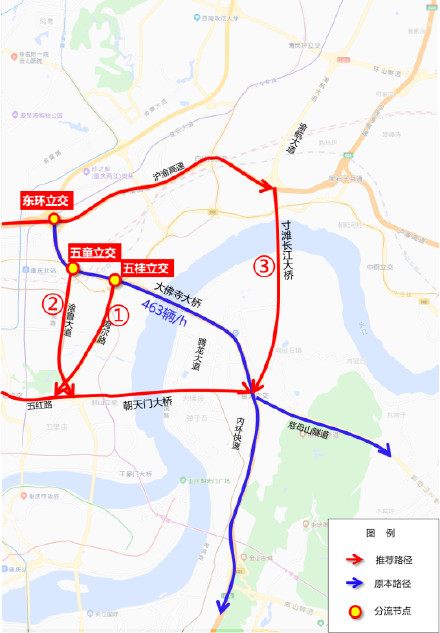 注意！重庆三座跨江大桥临时封闭