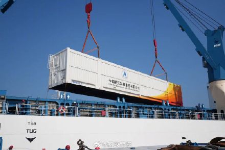 长征八号运载火箭运抵海南将执行鹊桥二号中继星发射任务