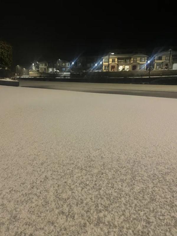 一觉醒来，杭州下过雪了？昨晚浙江多地下冰雹，有的砂糖橘大小