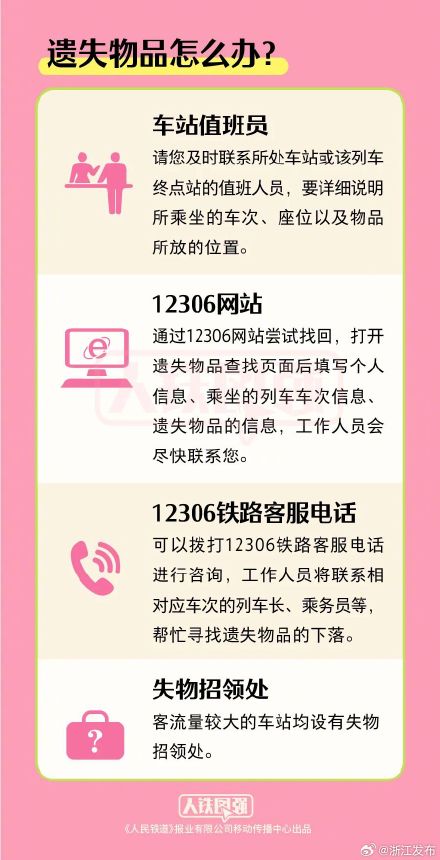 注意，返程这些物品不能带上火车！