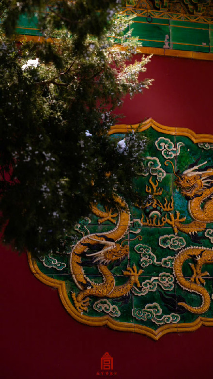 春雪消融之际的故宫惊艳了岁月