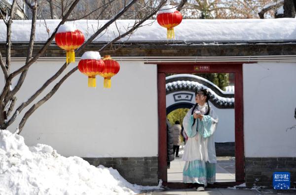 正月里来雪打灯